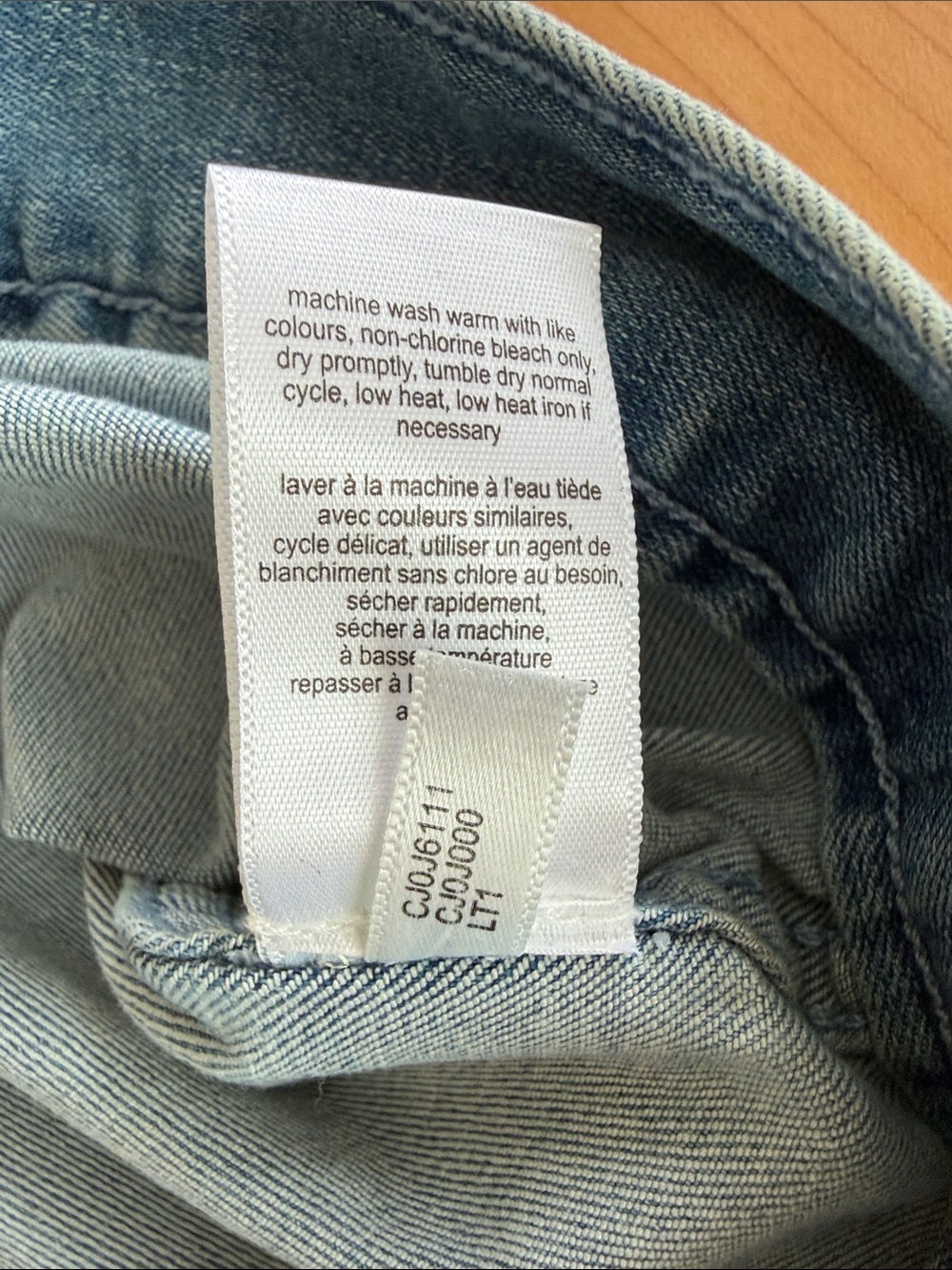 Calvin Klein Jeans Classic Light Blue Denim stretch Jacket - Picture 10 of 10